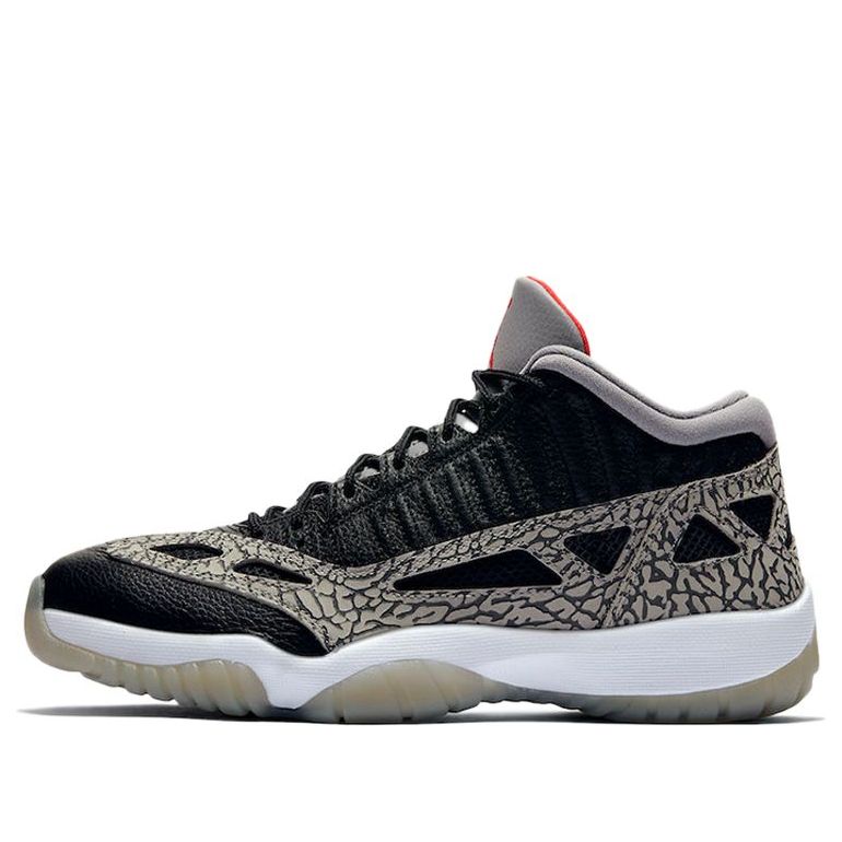 Air Jordan 11 Retro Low IE 'Black Cement'  919712-006 Epoch-Defining Shoes